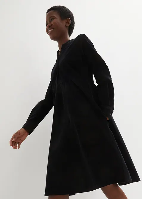 Klänning i bomullsmanchester, bonprix