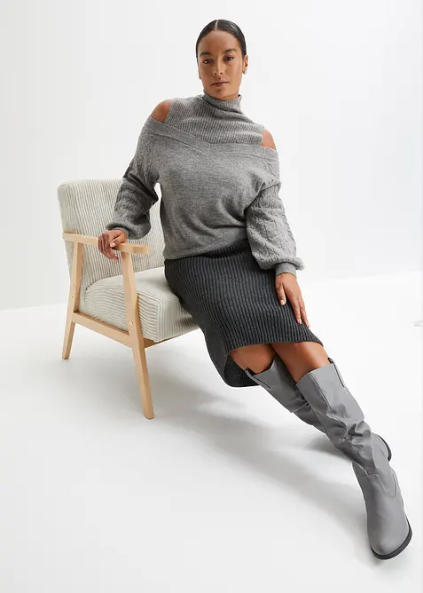 Cold shoulder-tr&ouml;ja, bonprix