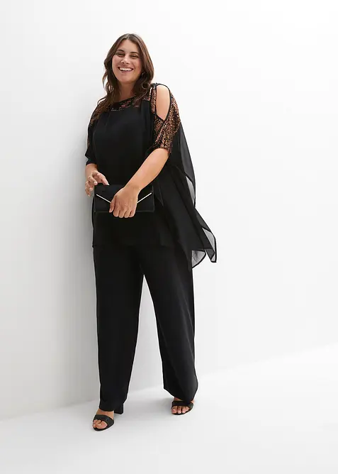 Tunika med paljetter, bonprix