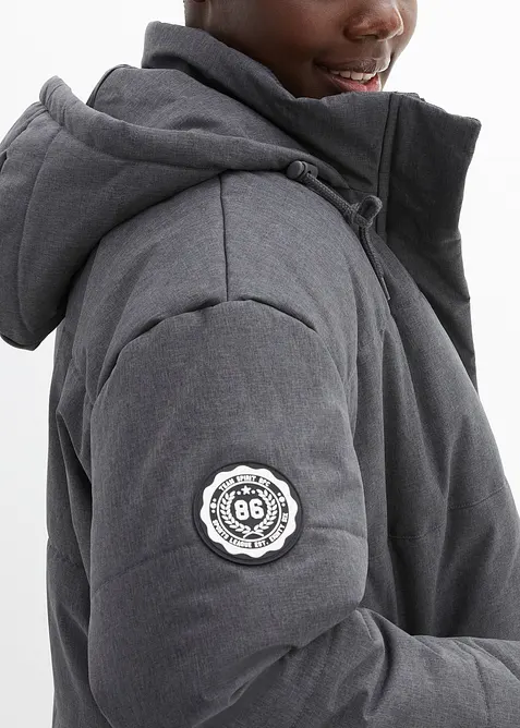 Vattenavvisande friluftstäckjacka i oversizemodell, bonprix