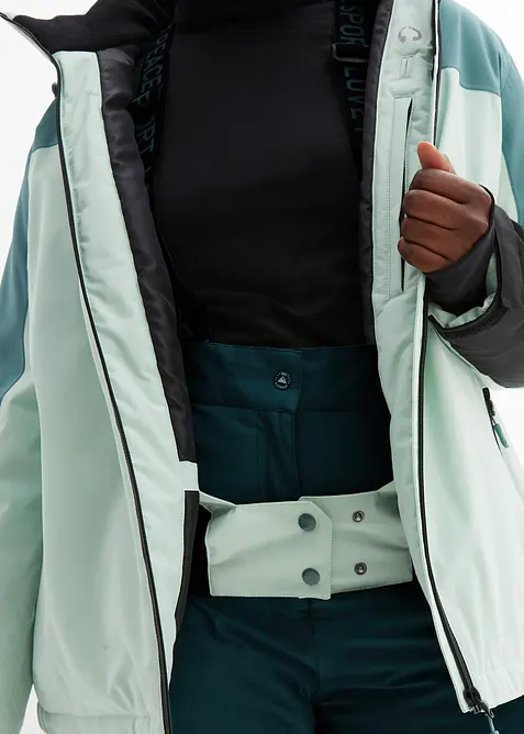 Vattentät funktionsjacka med luftningsslitsar, bonprix