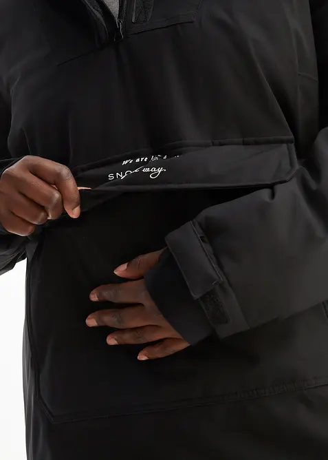 Funktionsanorak med fleecefoder, vattent&auml;t, bonprix