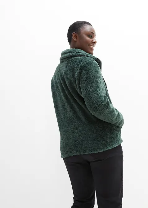 Jacka i teddyfleece, bonprix