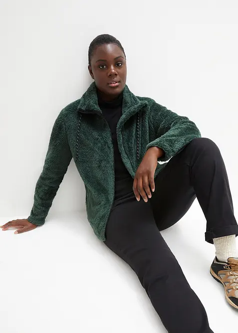 Jacka i teddyfleece, bonprix