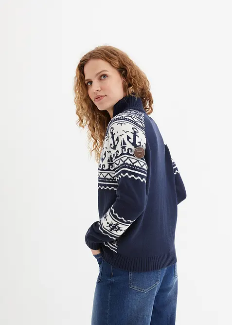 Tröja i maritim stil, bonprix