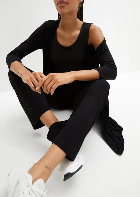 Mysdress med viskos (3 delar), bonprix