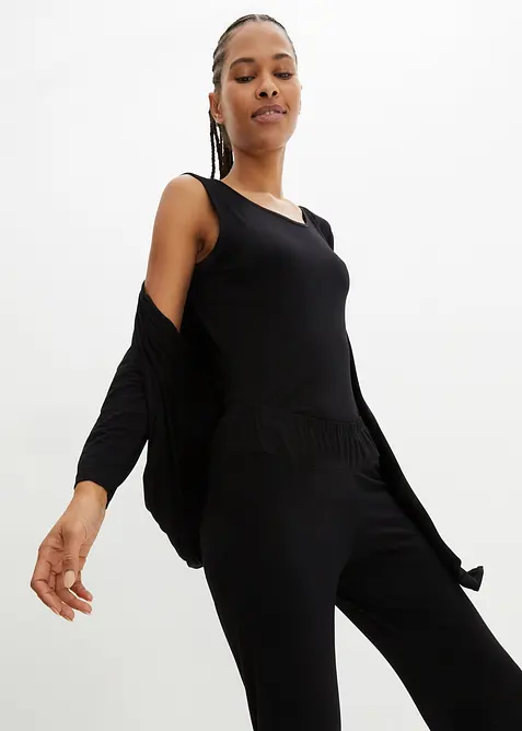 Mysdress med viskos (3 delar), bonprix