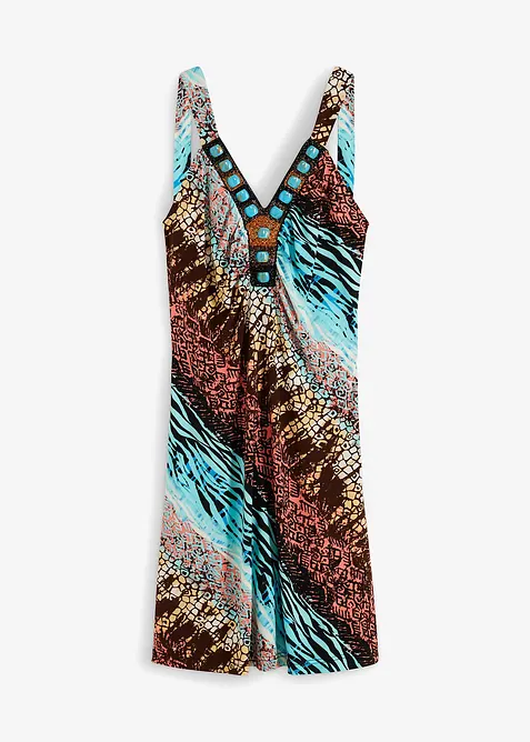 A-linjeformad jerseykl&auml;nning, bonprix