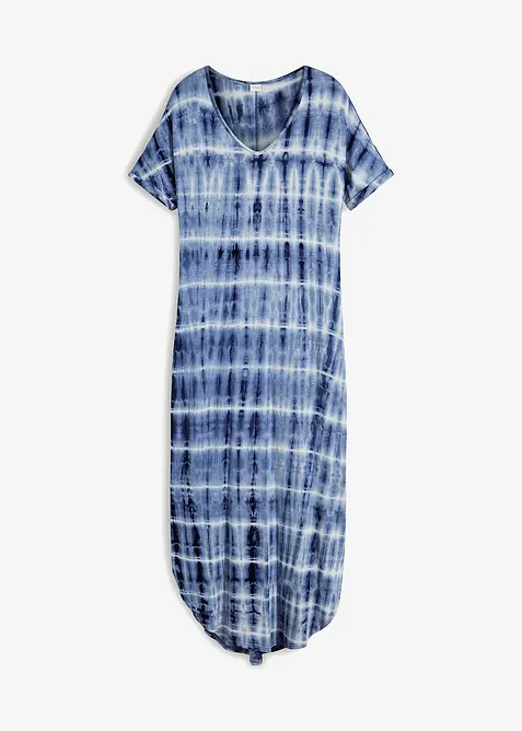 Maxiklänning i följsam viskos, bonprix