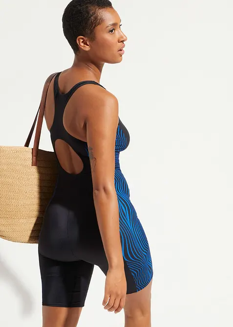 Snabbtorkande, sportig baddr&auml;kt med ben, bonprix