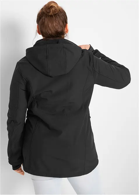 Duffeljacka i softshell, vattenavvisande, bonprix