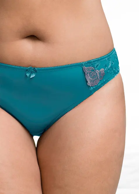 Trosa med broderi (2-pack), bonprix