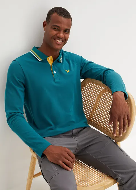 Pik&eacute;tr&ouml;ja av ekologisk bomull (2-pack), bonprix