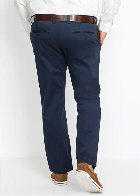 Chinos av bomull i Regular Fit, Straight, bonprix