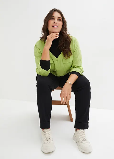 Ankell&aring;nga chinos i bomull, bonprix