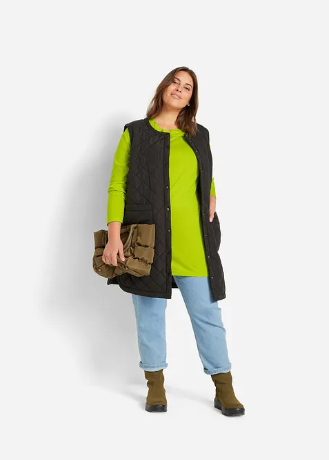 Jeans med bekväm medelhög midja (2-pack), raka ben, bonprix