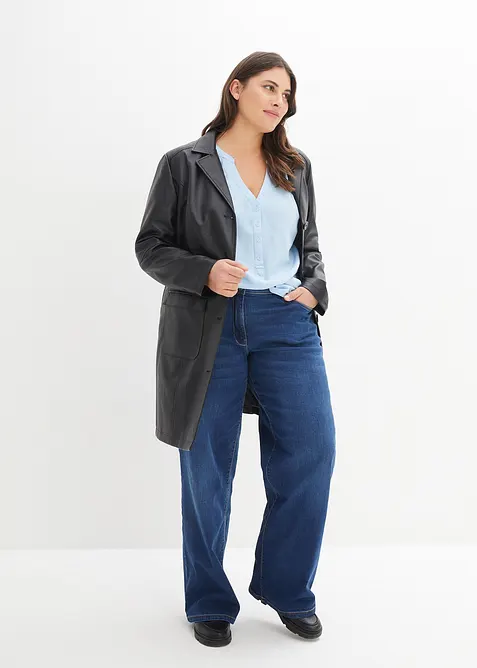 Tunika av mjuk viskos, bonprix