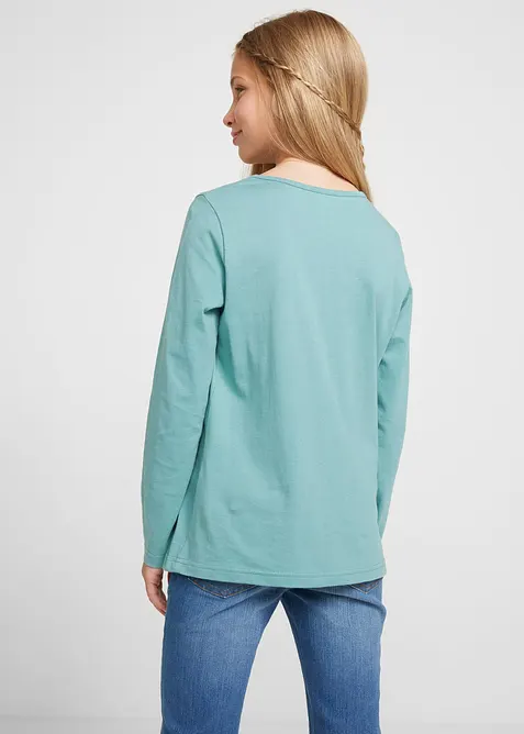 Långärmad topp (2-pack), bonprix