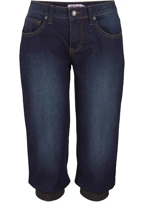 Stretchiga caprijeans, bonprix