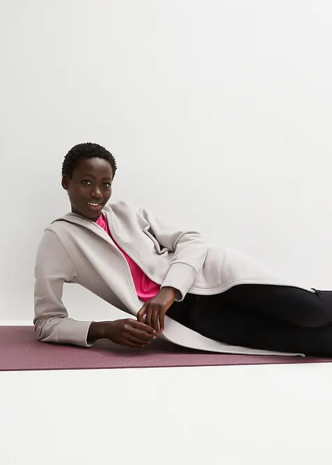 Lång trikåjacka, bonprix