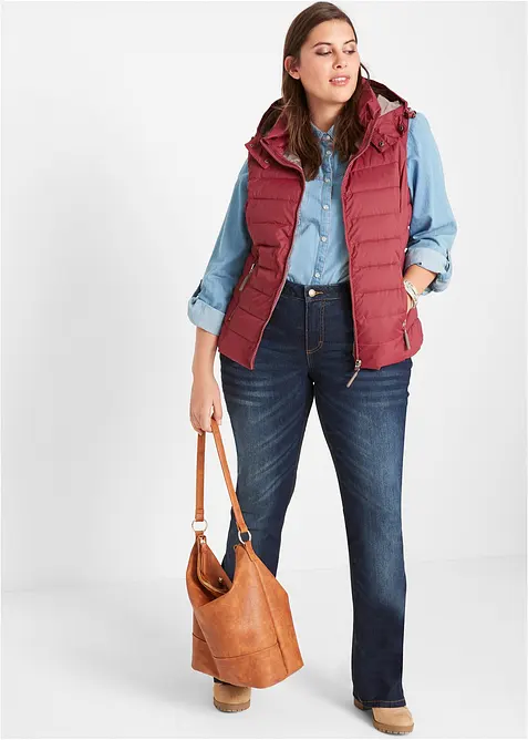 Bootcut jeans Mid Waist, Stretch, bonprix