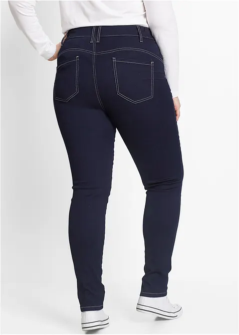 Highwaist-jeans i Slim Fit med Super Stretch, bonprix