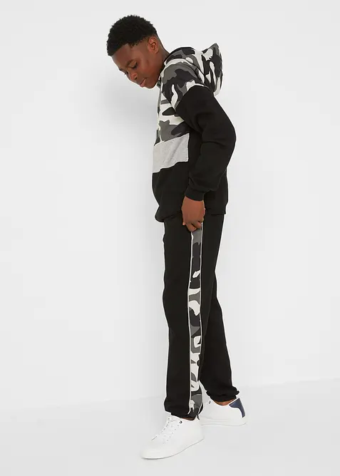 Träningsoverall för barn (2 delar) med ekologisk bomull, bonprix