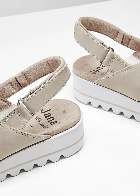 Sandal med bekv&auml;m vidd fr&aring;n Jana, Jana