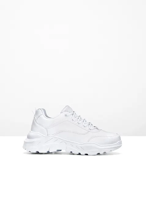 Kraftiga sneakers med lätt sula, bonprix