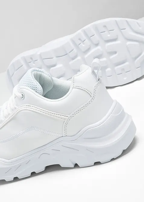 Kraftiga sneakers med l&auml;tt sula, bonprix