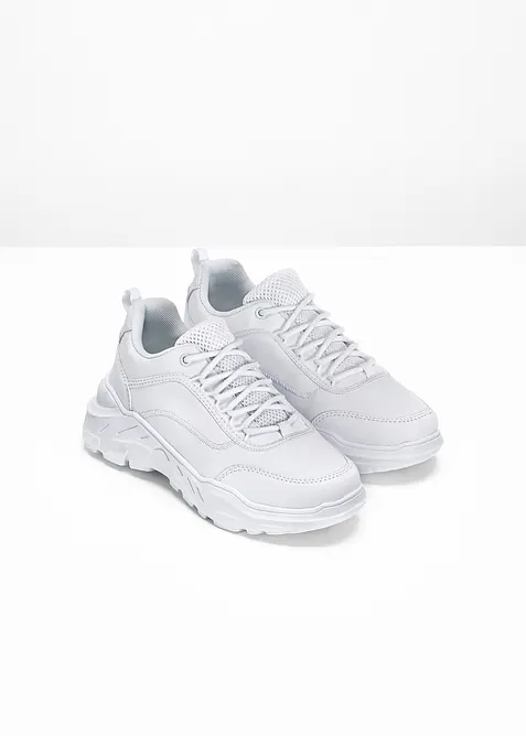 Kraftiga sneakers med lätt sula, bonprix