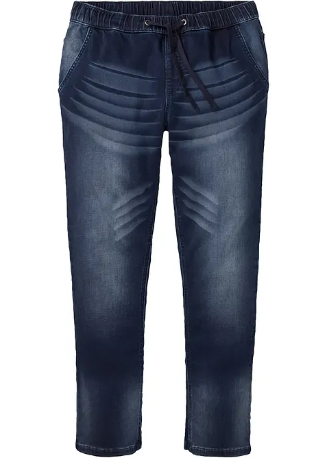 Trikåjeans, Slim Fit, Straight, bonprix