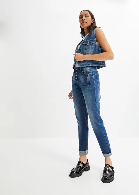 Boyfriend Jeans Mid Waist, bonprix