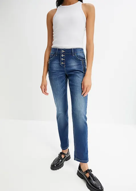 Boyfriend Jeans Mid Waist, bonprix