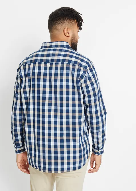 L&aring;ng&auml;rmad skjorta i bomull, bonprix