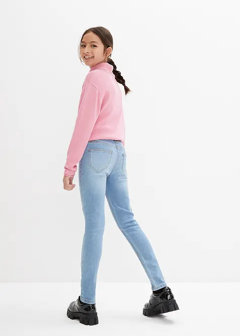 Jeggings med medelhög midja (2-pack), bonprix