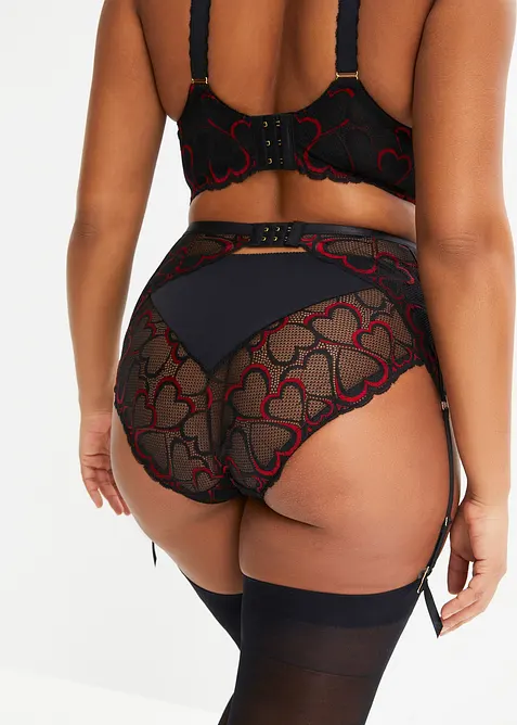 Strumpebandsh&aring;llare med tunn spets, bonprix