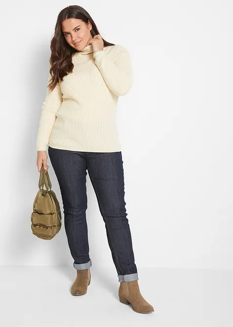 Skinny Jeans Mid Waist, Stretch, bonprix