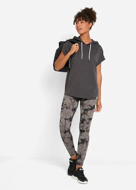 Oversizesweatshirt med huva, bonprix