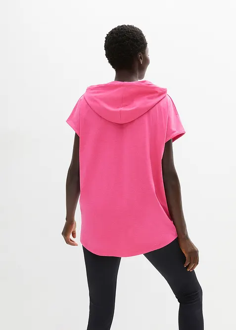 Oversizesweatshirt med huva, bonprix