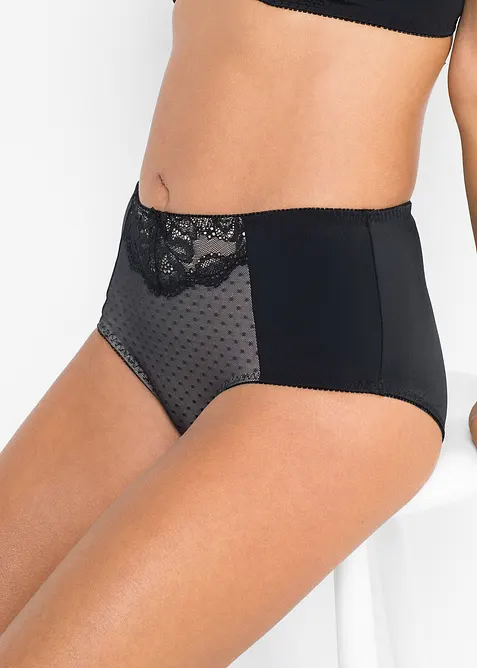 Formande trosa med spets, bonprix