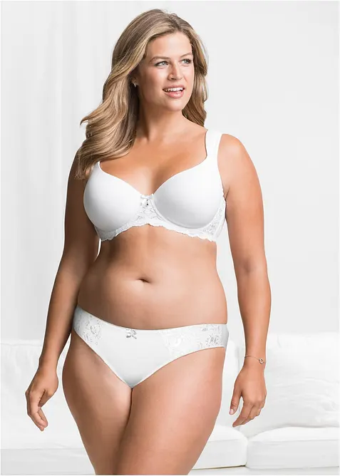 Formpressad BH med vadderade axelband, bonprix