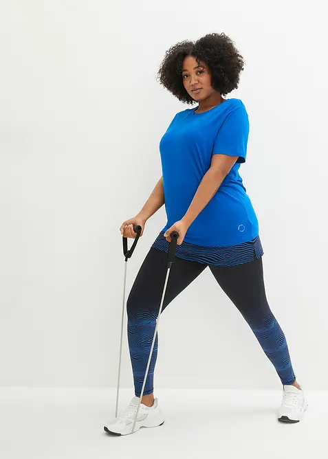 L&aring;ng funktionstopp med 2-i-1-look, bonprix