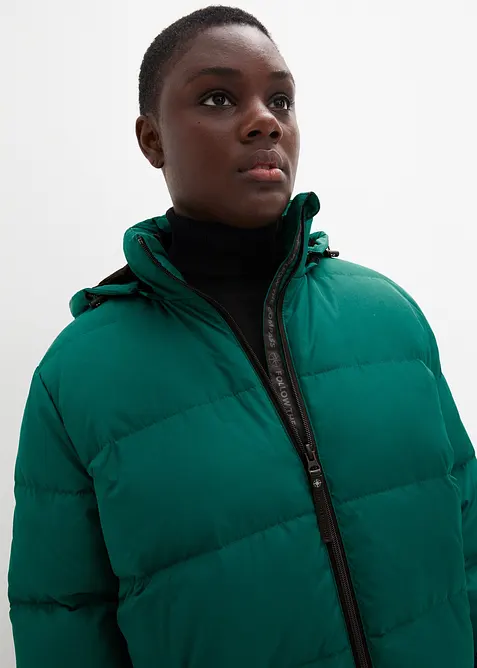 Värmande dunkappa med återvunnet dun och isolerande funktion, bonprix