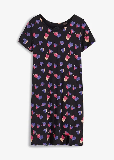 Kort nattlinne i ekologisk bomull, bonprix