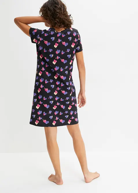 Kort nattlinne i ekologisk bomull, bonprix