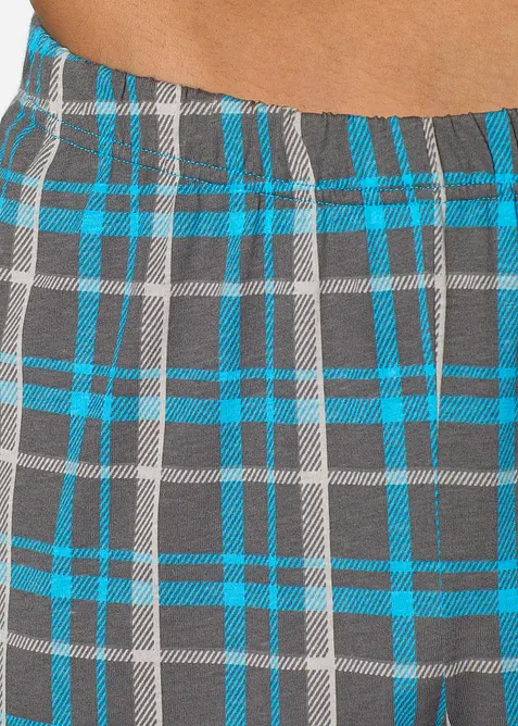 Långärmad pyjamas i bomull, med långa ärmar, bonprix