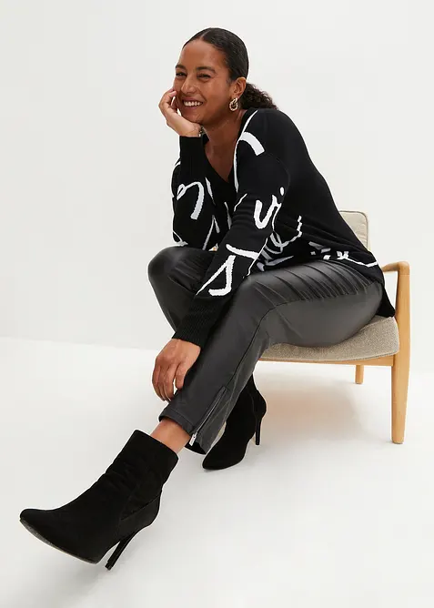 Tröja med text, bonprix