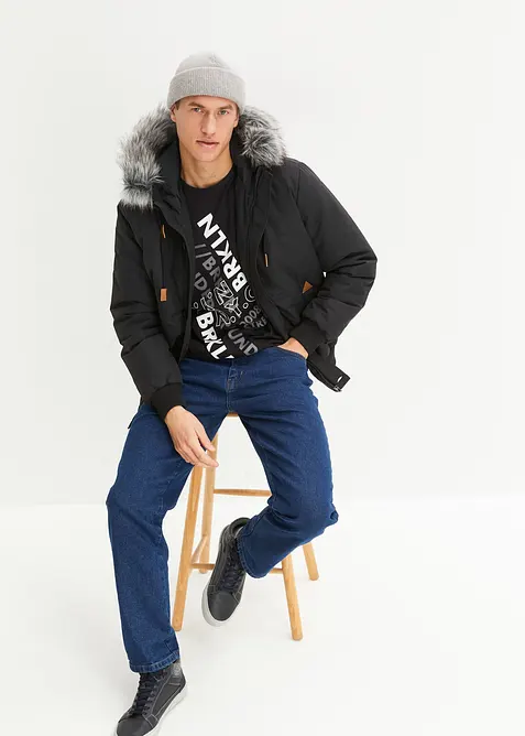 L&aring;ng&auml;rmad T-shirt i ekologisk bomull, bonprix