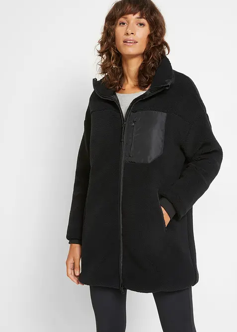 Jacka i teddyfleece, bonprix